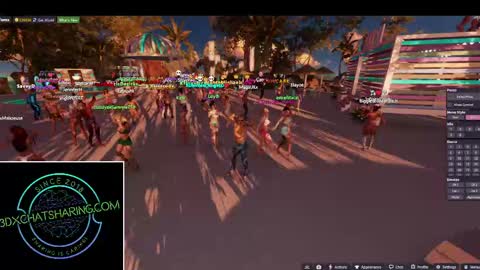 3dxchatsharing online show from March 12, 2026, 4:35 pm