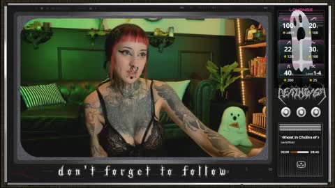 Snapshot of 666deathgasm chatting on April 10, 2026, 6:23 pm Juune online show from April 10, 2026, 6:23 pm