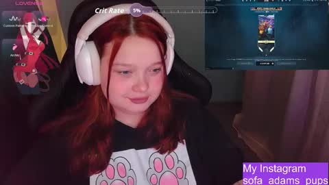Snapshot of _sofia_adam_ chatting on September 26, 2025, 7:12 am pups online show from September 26, 2025, 7:12 am