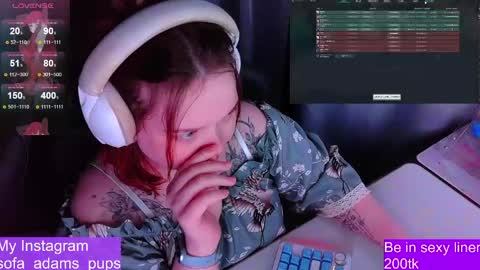 Snapshot of _sofia_adam_ chatting on April 26, 2026, 5:49 am pups online show from April 26, 2026, 5:49 am