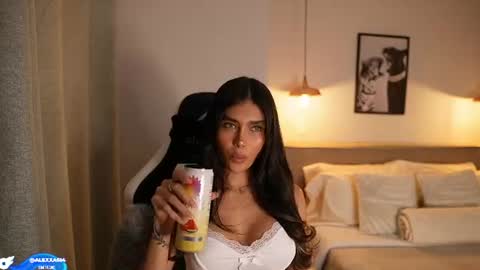 Snapshot of abril_w18 chatting on June 11, 2026, 9:57 pm My name is Alexa. Please say hello I like to chat with you. If you have requests please use tip online show from June 11, 2026, 9:57 pm