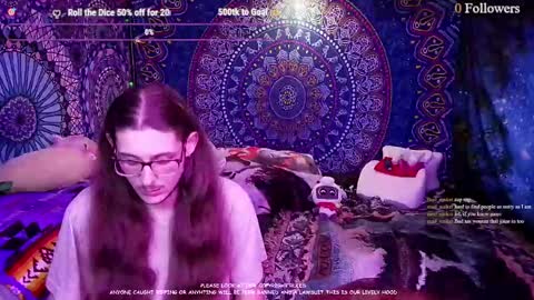 Snapshot of aetherealattractions chatting on June 9, 2026, 4:13 am aetherealattractions online show from June 9, 2026, 4:13 am