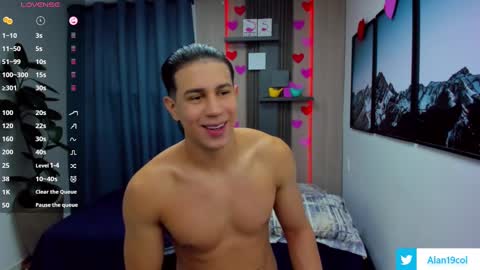 Snapshot of alan_nd_kevin chatting on February 18, 2025, 11:33 am Alan  Kevin can we reach 100 thumbs up please guys  online show from February 18, 2025, 11:33 am