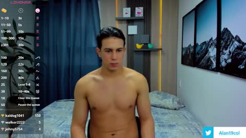 Snapshot of alan_nd_kevin chatting on March 12, 2025, 2:34 pm Alan  Kevin can we reach 100 thumbs up please guys  online show from March 12, 2025, 2:34 pm