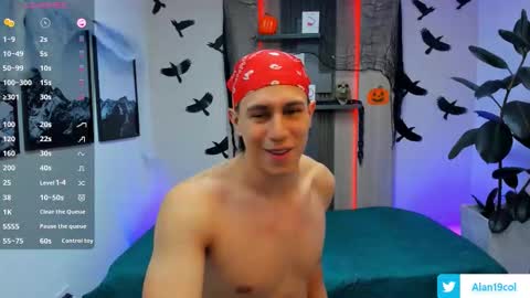 Snapshot of alan_nd_kevin chatting on October 28, 2025, 7:16 pm Alan  Kevin can we reach 100 thumbs up please guys  online show from October 28, 2025, 7:16 pm