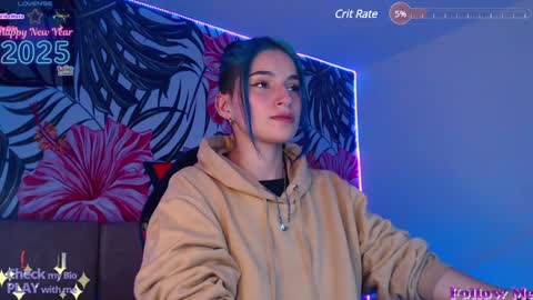 Snapshot of alejabeltran chatting on January 16, 2025, 8:25 pm Aleja online show from January 16, 2025, 8:25 pm