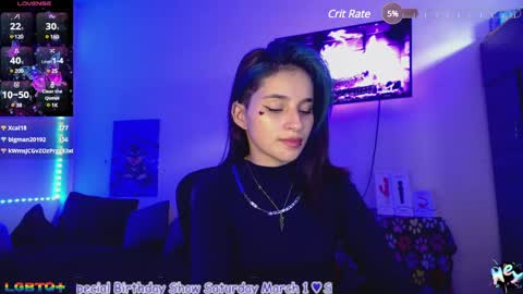 Snapshot of alejabeltran chatting on February 25, 2025, 5:58 pm Aleja online show from February 25, 2025, 5:58 pm