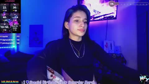 Snapshot of alejabeltran chatting on February 25, 2025, 11:00 pm Aleja online show from February 25, 2025, 11:00 pm