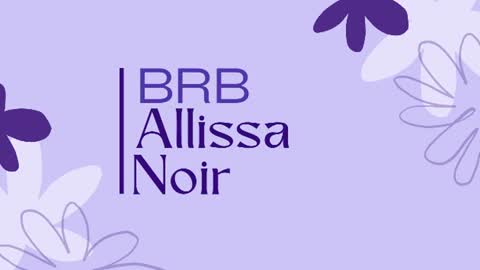 Snapshot of allissa_noir chatting on July 10, 2026, 5:56 am Allissa online show from July 10, 2026, 5:56 am