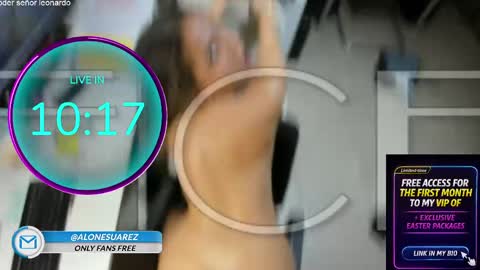 Alondra Suarez online show from April 18, 2026, 11:14 am