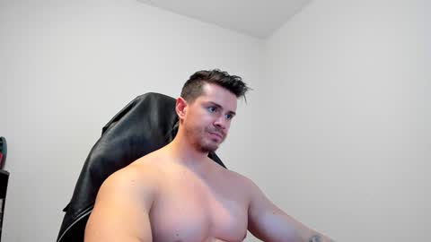 Snapshot of alphagodleatherking92 chatting on January 5, 2025, 12:10 pm LeatherMaster online show from January 5, 2025, 12:10 pm