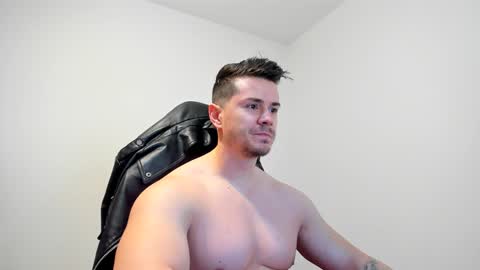 Snapshot of alphagodleatherking92 chatting on January 14, 2025, 6:13 am LeatherMaster online show from January 14, 2025, 6:13 am