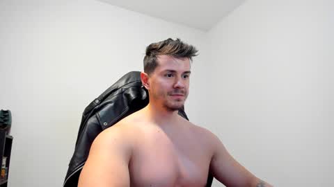 Snapshot of alphagodleatherking92 chatting on January 19, 2025, 9:01 am LeatherMaster online show from January 19, 2025, 9:01 am