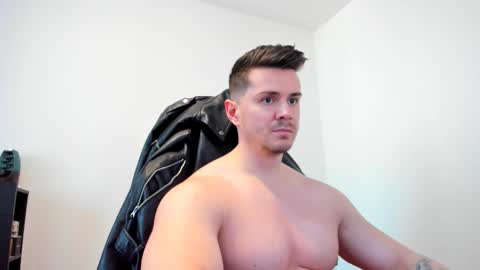 Snapshot of alphagodleatherking92 chatting on February 11, 2025, 1:30 pm LeatherMaster online show from February 11, 2025, 1:30 pm