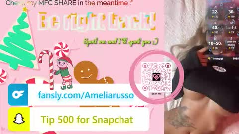 Snapshot of ameliarussso chatting on November 12, 2025, 8:19 pm ameliarussso online show from November 12, 2025, 8:19 pm