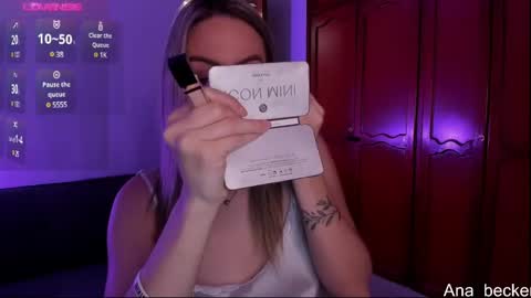 Snapshot of ana_becker1 chatting on January 22, 2025, 7:25 am Ana online show from January 22, 2025, 7:25 am