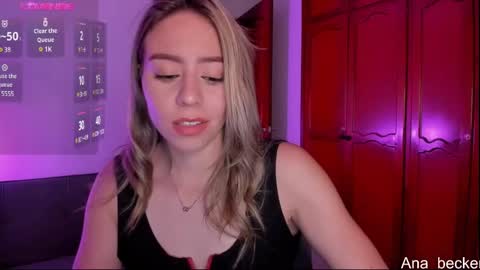 Snapshot of ana_becker1 chatting on February 7, 2025, 3:45 am Ana online show from February 7, 2025, 3:45 am