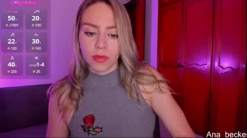 Snapshot of ana_becker1 chatting on February 8, 2025, 11:01 am Ana online show from February 8, 2025, 11:01 am