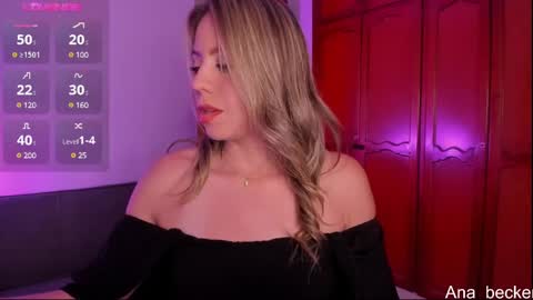 Snapshot of ana_becker1 chatting on February 24, 2025, 3:44 am Ana online show from February 24, 2025, 3:44 am