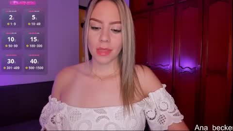Snapshot of ana_becker1 chatting on March 9, 2025, 2:18 am Ana online show from March 9, 2025, 2:18 am