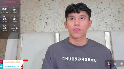 ngel Esteban  online show from January 19, 2025, 4:01 am