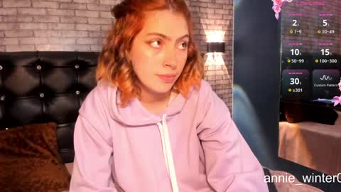 Snapshot of annie_winter1 chatting on January 30, 2025, 11:13 pm Annie online show from January 30, 2025, 11:13 pm
