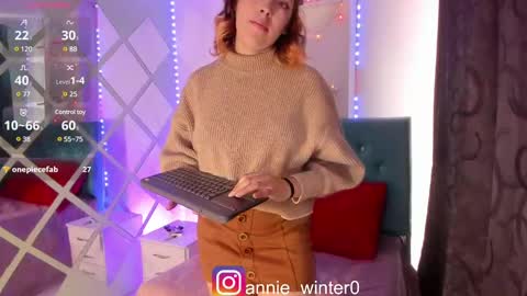 Snapshot of annie_winter1 chatting on February 21, 2025, 7:21 pm Annie online show from February 21, 2025, 7:21 pm