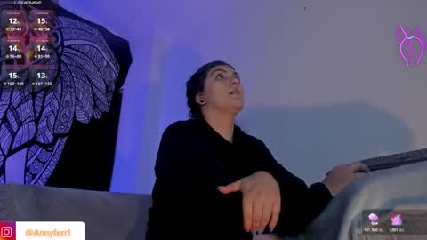 Snapshot of anny_ferrer1 chatting on February 22, 2026, 9:57 pm Hello Open Pvt Moans from lovense Tell me Fav 14 34 69 Especial level 34 online show from February 22, 2026, 9:57 pm