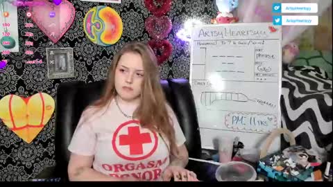 ArtsyHeartsyy online show from February 6, 2025, 3:06 am