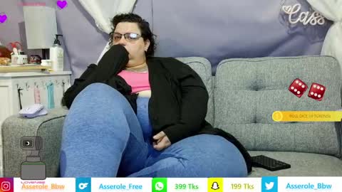 Snapshot of asserolee chatting on May 16, 2026, 7:49 am Cassie online show from May 16, 2026, 7:49 am