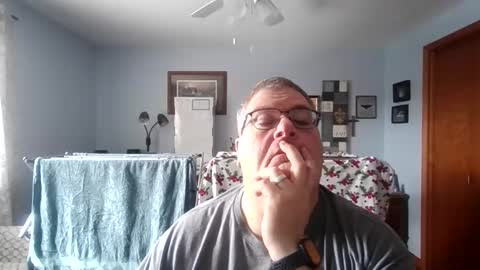 Snapshot of b1gh0rnyguy chatting on February 10, 2026, 5:39 pm Cory online show from February 10, 2026, 5:39 pm