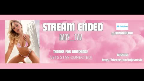 Baby Tavia online show from March 5, 2025, 7:17 pm