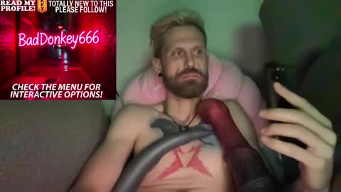 Snapshot of baddonkey666 chatting on March 8, 2025, 10:00 am baddonkey666 online show from March 8, 2025, 10:00 am