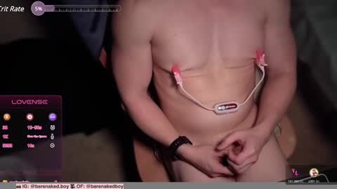 Snapshot of barenakedb0y chatting on March 4, 2025, 5:53 am Barenaked boy online show from March 4, 2025, 5:53 am