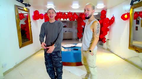 THOMAS AND DAMIAND online show from January 25, 2025, 4:13 am