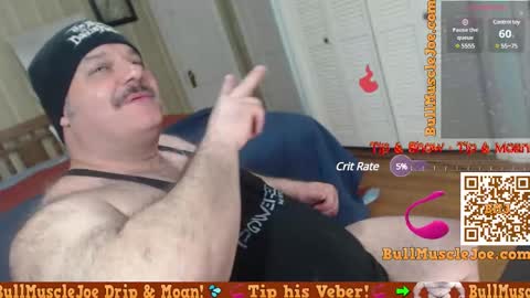 Snapshot of bullmusclejoe chatting on December 12, 2024, 5:52 am BullMuscleJoe online show from December 12, 2024, 5:52 am