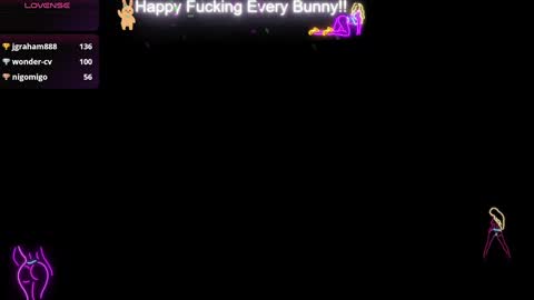 Tokki  bunny  online show from January 8, 2025, 1:21 am