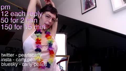 Carly Pearls online show from January 22, 2025, 4:12 pm