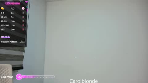 Snapshot of carolblonde chatting on February 23, 2025, 4:17 am Char online show from February 23, 2025, 4:17 am