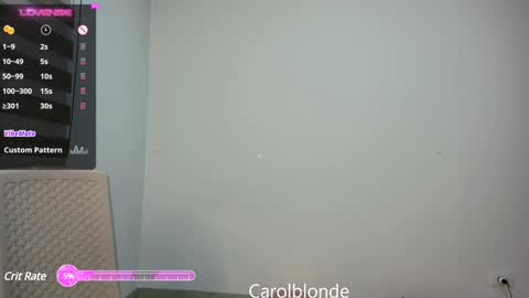 Snapshot of carolblonde chatting on March 5, 2025, 4:56 am Char online show from March 5, 2025, 4:56 am