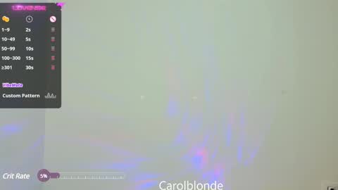 Snapshot of carolblonde chatting on March 9, 2025, 10:30 am Char online show from March 9, 2025, 10:30 am