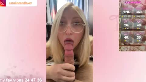 Caroline and Lover online show from November 14, 2025, 9:52 am