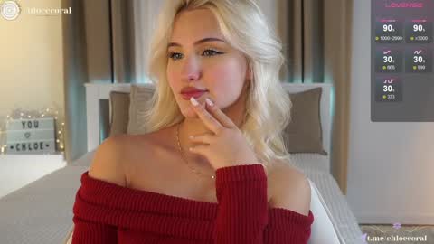 Snapshot of chloecoral chatting on January 6, 2025, 10:58 pm ChloeCoral online show from January 6, 2025, 10:58 pm