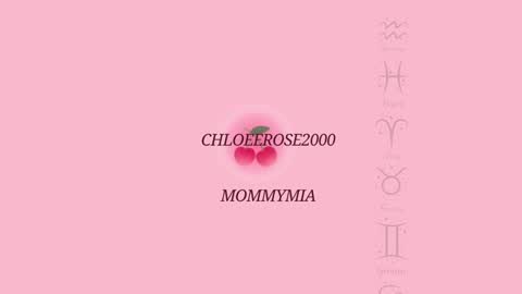 ChloeeRose online show from January 12, 2025, 4:10 am
