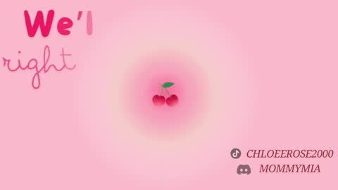 ChloeeRose online show from January 26, 2025, 11:06 am