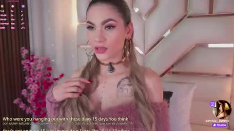 Cinthia online show from March 14, 2026, 7:03 am