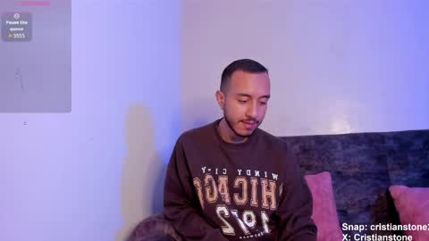 Snapshot of cristianstone2 chatting on June 8, 2026, 12:36 am CRISTIAN online show from June 8, 2026, 12:36 am