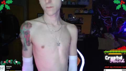 Snapshot of cryptidtwink chatting on December 24, 2024, 4:55 am CryptidTwink online show from December 24, 2024, 4:55 am