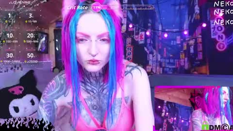 Snapshot of cybernekko chatting on June 3, 2026, 5:10 am Neko online show from June 3, 2026, 5:10 am