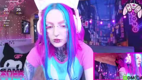 Snapshot of cybernekko chatting on August 5, 2026, 5:21 am Neko online show from August 5, 2026, 5:21 am